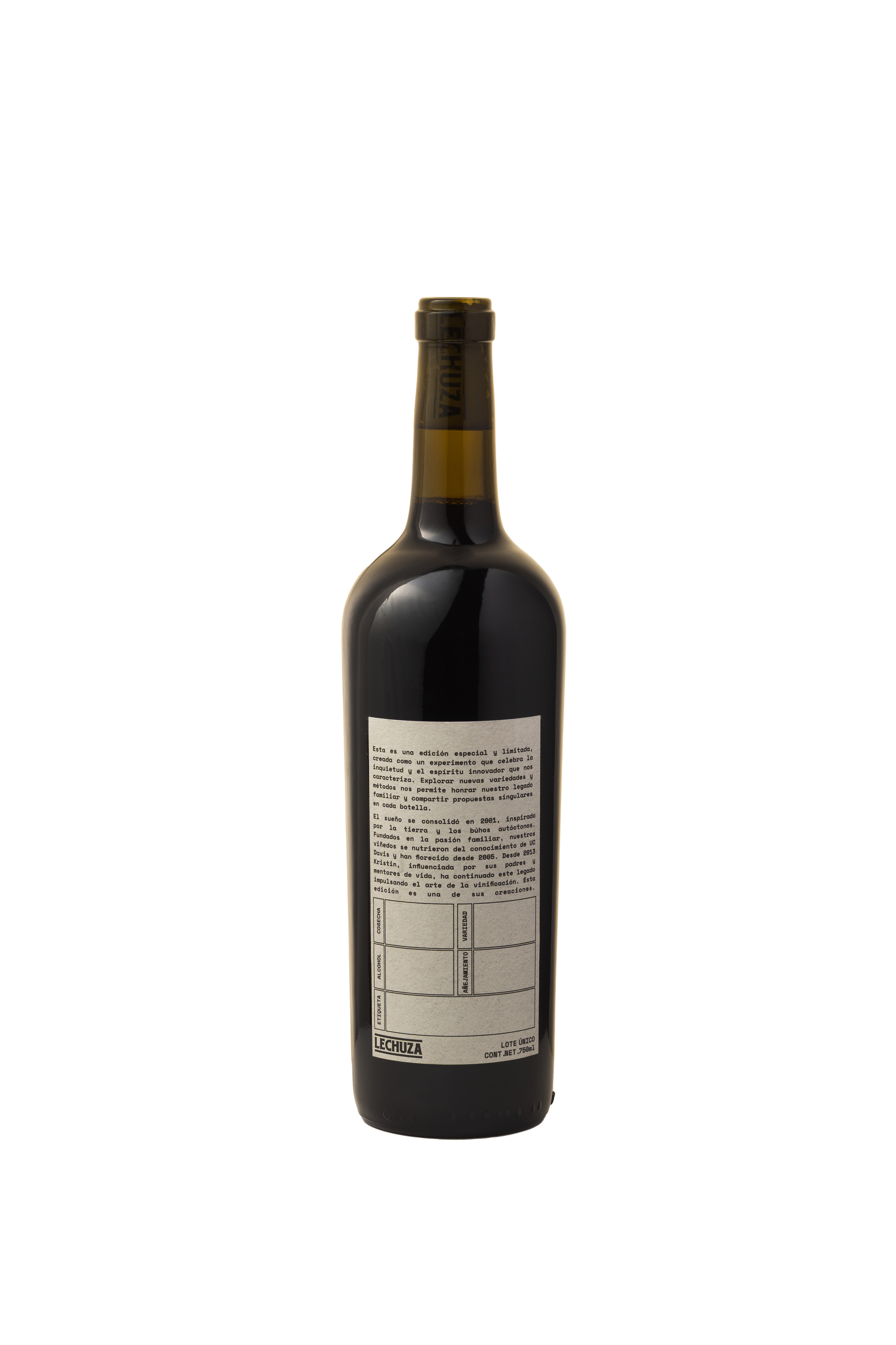 Alas 2024 (6 piezas) 750ml c/u Etiqueta Vino Experimental