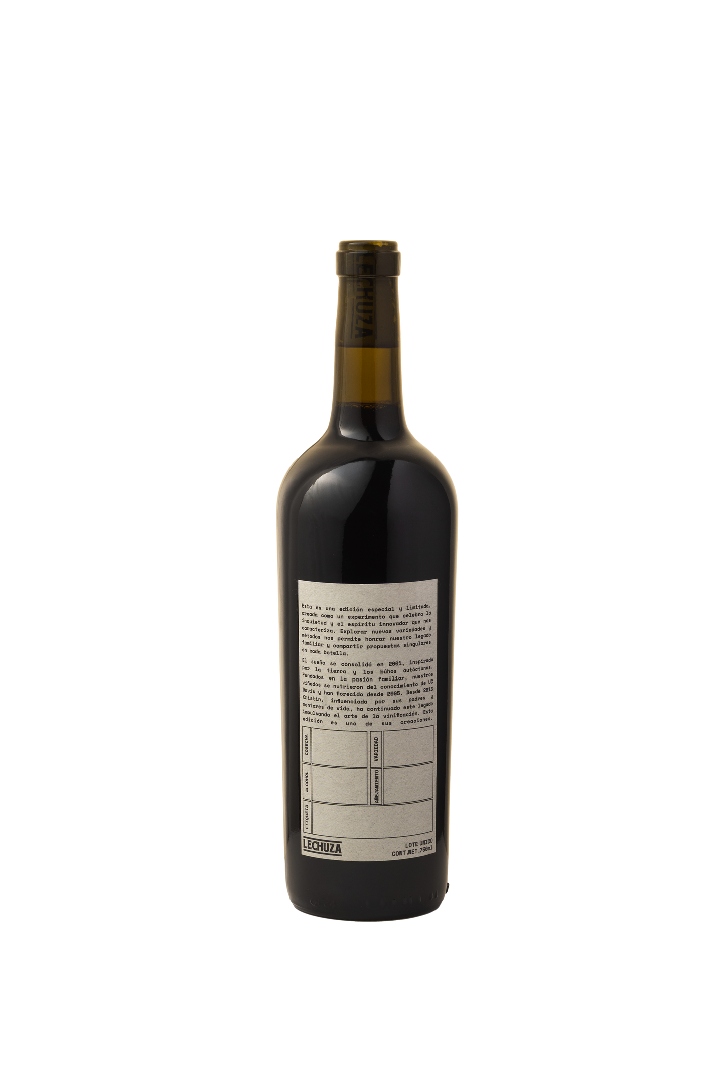 Alas 2024 (6 piezas) 750ml c/u Etiqueta Vino Experimental